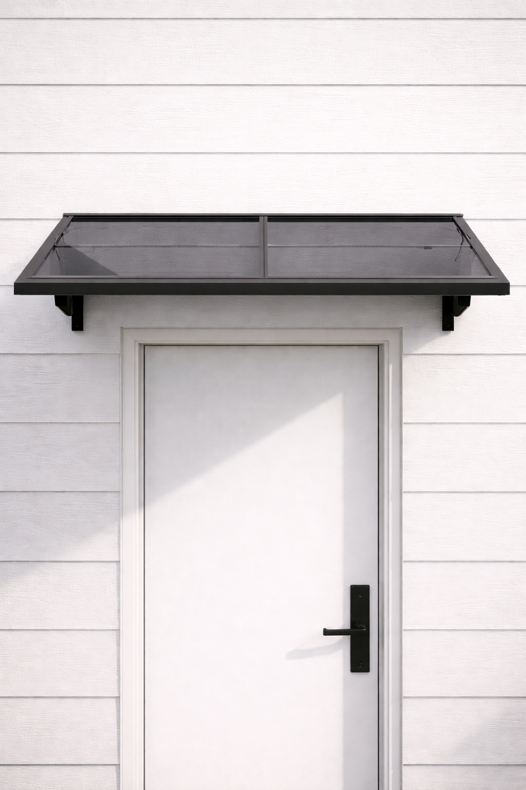 IRONNEST SYSTEM™ CANOPY™ Basement Door Canopy | Custom Aluminum &amp; Polycarbonate