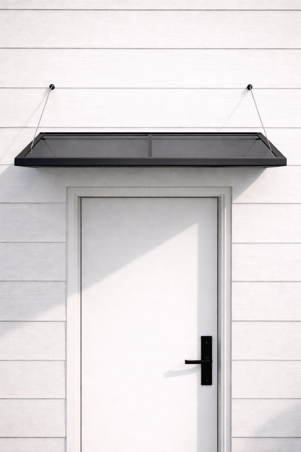 IRONNEST SYSTEM™ CANOPY™ Basement Door Canopy | Custom Aluminum &amp; Polycarbonate