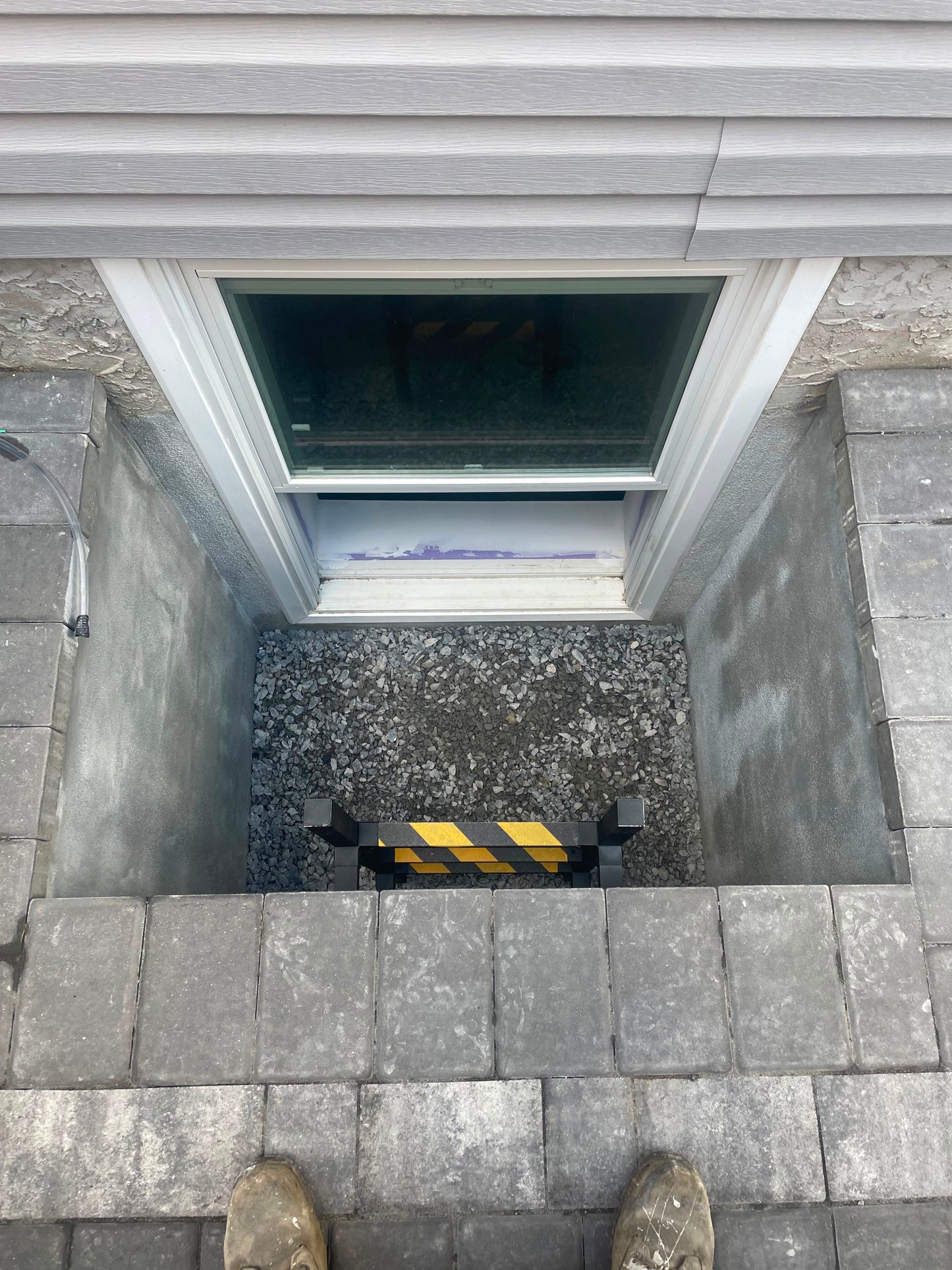 IRONNEST SYSTEM™ STEP™ Egress Ladder | Custom Aluminum Basement Window Well Ladder