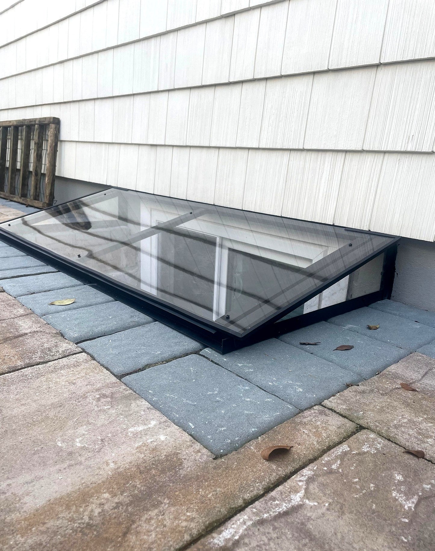 Angle Version Basement Window Well Cover