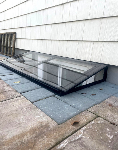 Angle Version Basement Window Well Cover