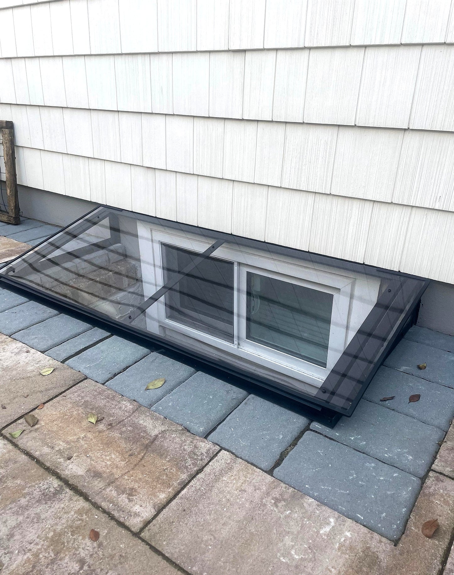 Angle Version Basement Window Well Cover